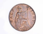 1897 Victoria Half Penny — photo from another recent sale