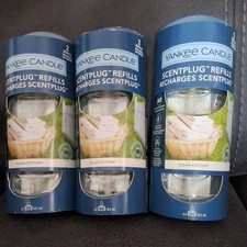 Yankee Candle Scented Plug-in Refills clean cotton x3