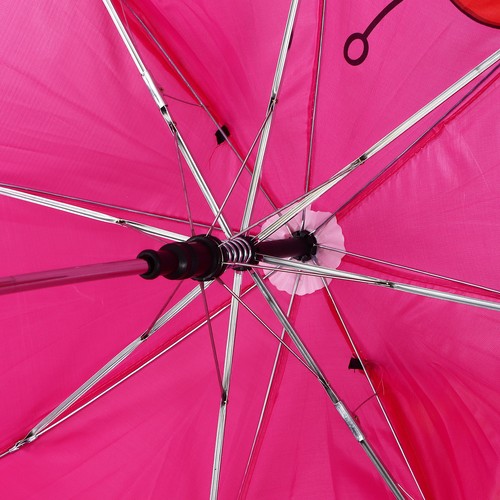 (Rose Red)Kid Umbrella Lovely Cartoon Animal Easy Light Weight - Picture 9 of 24
