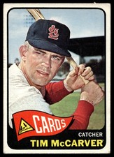 1965 Topps Tim McCarver #294 St. Louis Cardinals