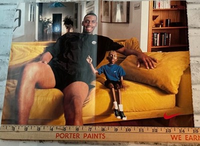 PENNY HARDAWAY LIL PENNY ポスター Nike Penny Hardaway Lil Penny Basketball Poster 1990s VTG