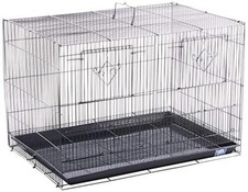 Divided Flight Cage - Large Flight Cage for Small Birds, Stand Alone