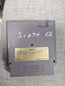 Al Unser Jr Turbo Racing Nintendo NES Video Game Pak Cartridge