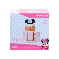 Disney Wooden Toys Minnie Mouse Tea Set, 13 Pieces Ages 3 new