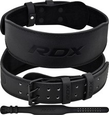 RDX Weight Lifting Belt Gym Fitness, Cowhide Leather, L 28 TO 32