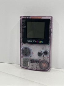 Game Boy Color NEW 1999 Nintendo Atomic Purple Authentic Collector Quality CIB