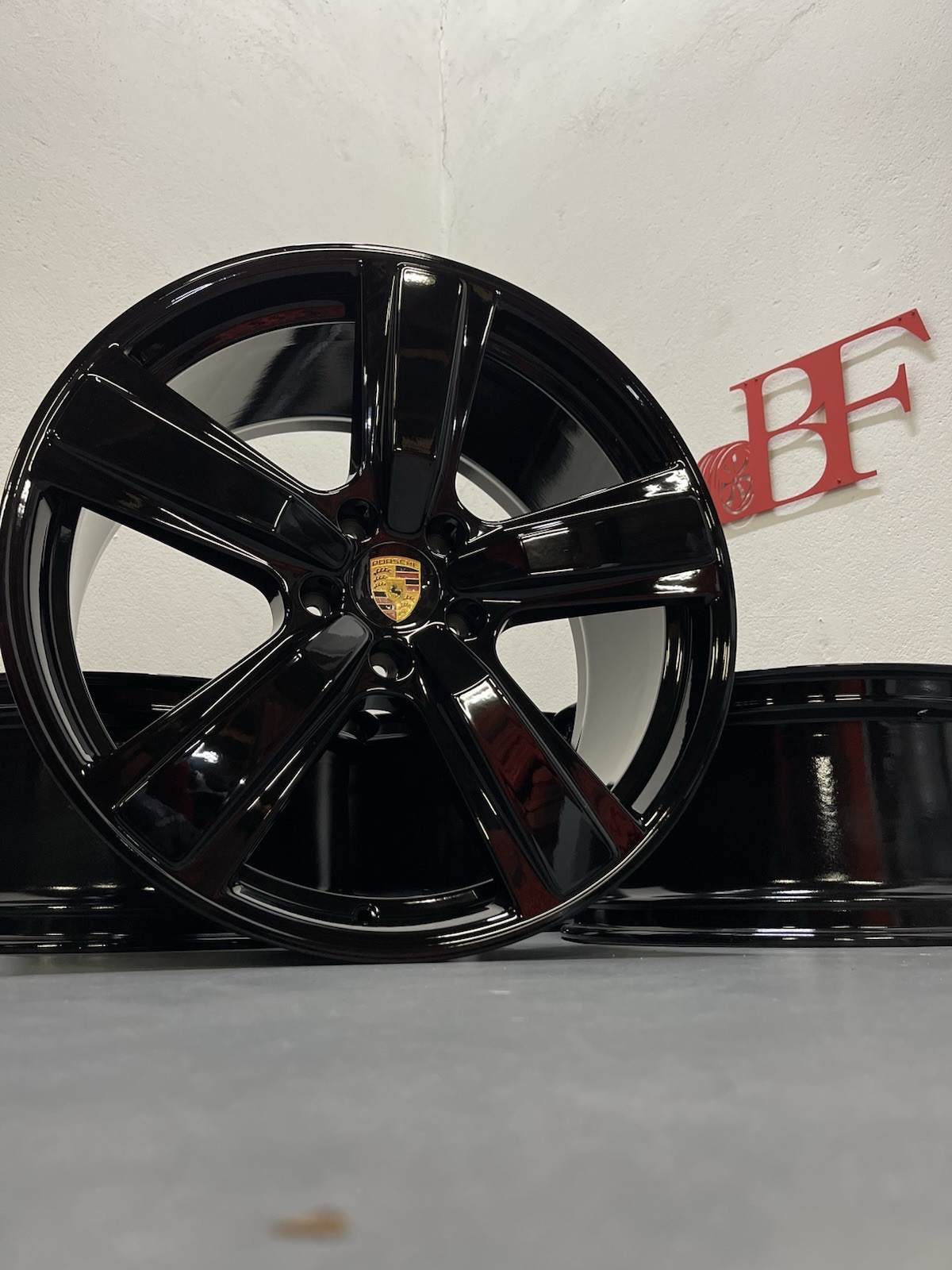 Original 22 Zoll Porsche Cayenne Coupé II E3 Exklusiv Felgen 9Y0601025EA EB Neu