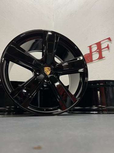 Original 22 Zoll Porsche Cayenne Coupé II E3 Exklusiv Felgen 9Y0601025EA EB Neu