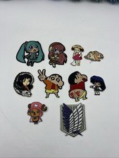 Lot Of 10 Anime Embroidered Patches  2 