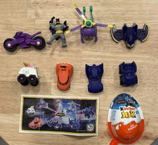 Kinder Joy Batwheels DC  8 Pieces Set with Al...
