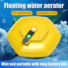 Floating  Rechargeable Bait Bucket Aerator,Portable Aerator For Fishing 3-Mode-