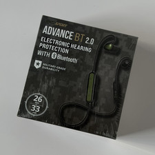 ISOtunes Sport ADVANCE BT 2.0 Bluetooth Hearing Protection NRR 26 NEW