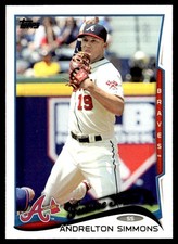 2014 Topps Andrelton Simmons Atlanta Braves #283