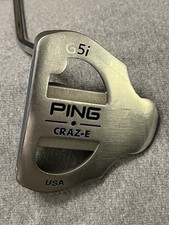 Ping G5i CRAZ-E Putter RH Used 34 Inch Black Dot Super Stroke Mid Slim Grip