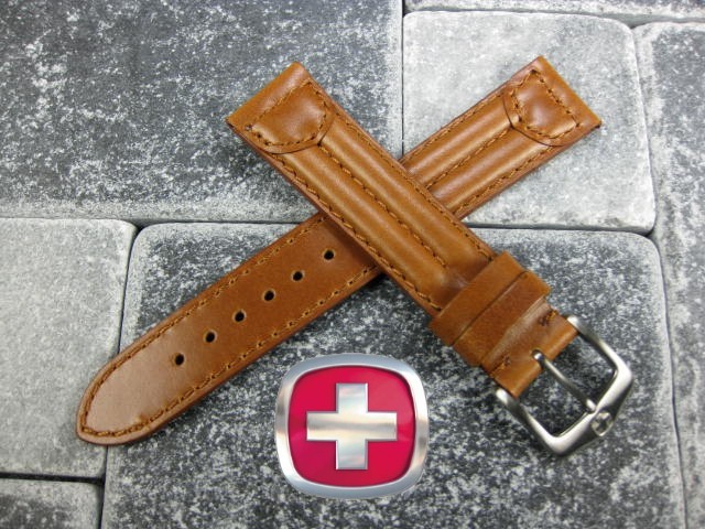 20mm CAVALRY LEATHER STRAP Watch BAND Brown Black X1 VICTORINOX SWISS ARMY X1 | eBay