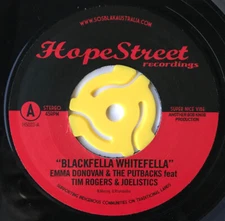 Emma Donovan & The PutBacks - Blackfella Whitefella / Down City Streets (7", Sin