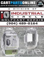 LOT of 8 NEW XD 110C TORK Turtle™ Extra-Duty In-Use Weatherproof Outlet Covers