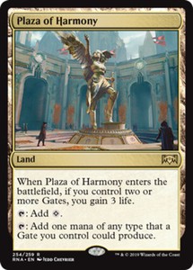 Plaza of Harmony - Foil x1 - Ravnica Allegiance - NM-Mint, English - Ravnica All