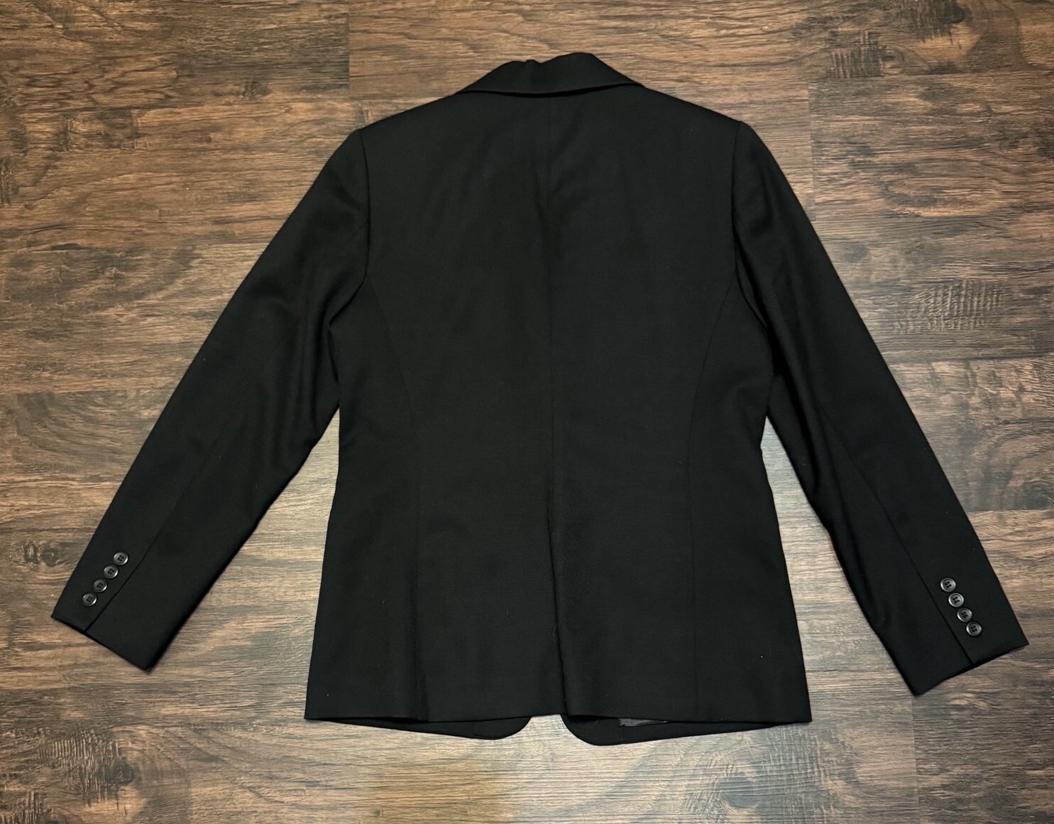 Pendleton Virgin Wool Blazer Jacket Black Gray Si… - image 2