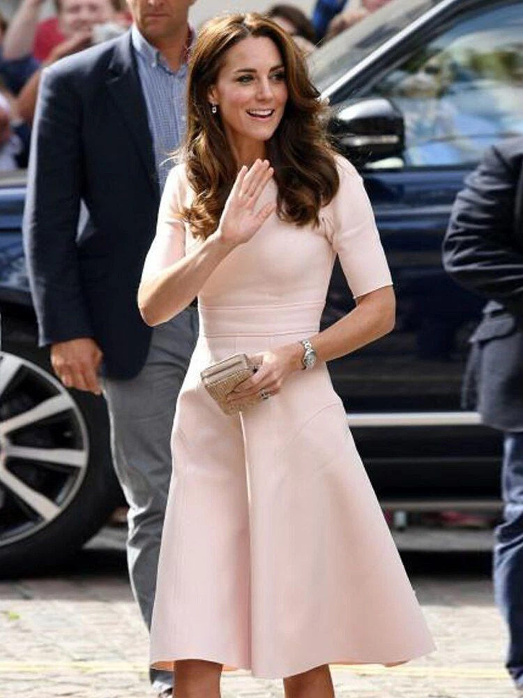 Elegant a line clearance dress