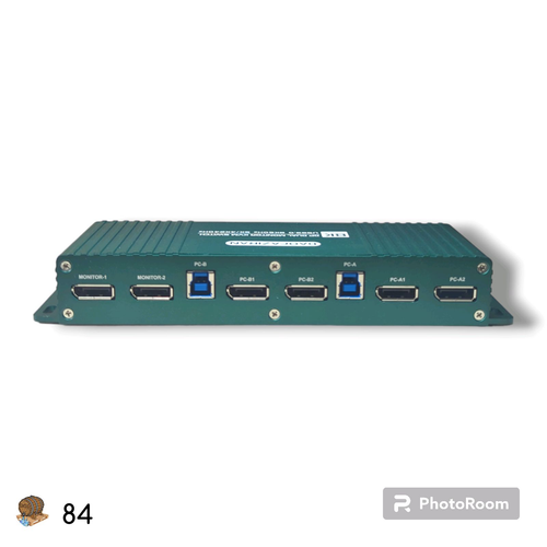 Displayport de conmutador kvm de doble monitor y HDMI (DP+HDMI), 2 puertos USB3.0 DP 2.0 K... - Imagen 7 de 15