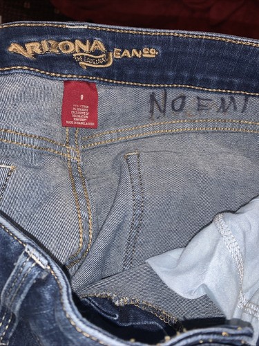 Arizona Jeans Cropped Skinny Denim Blue Junior Women's Size 8 - Picture 8 of 11