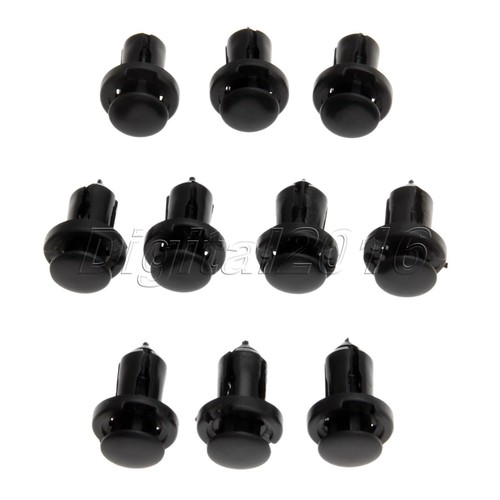 10X Plastic Rivet Bumper Clips Trim Fasteners For SUBARU IMPREZA LEGACY FORESTER - Picture 3 of 10