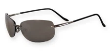 NEW (1) 8640 Matrix Neo Extra Large Silver w/ Sil Mirror Lenses w/Spring Temples