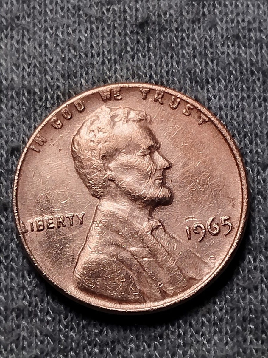 1965 No Mint Mark Penny Errors ,Double Die , L On Rim | eBay