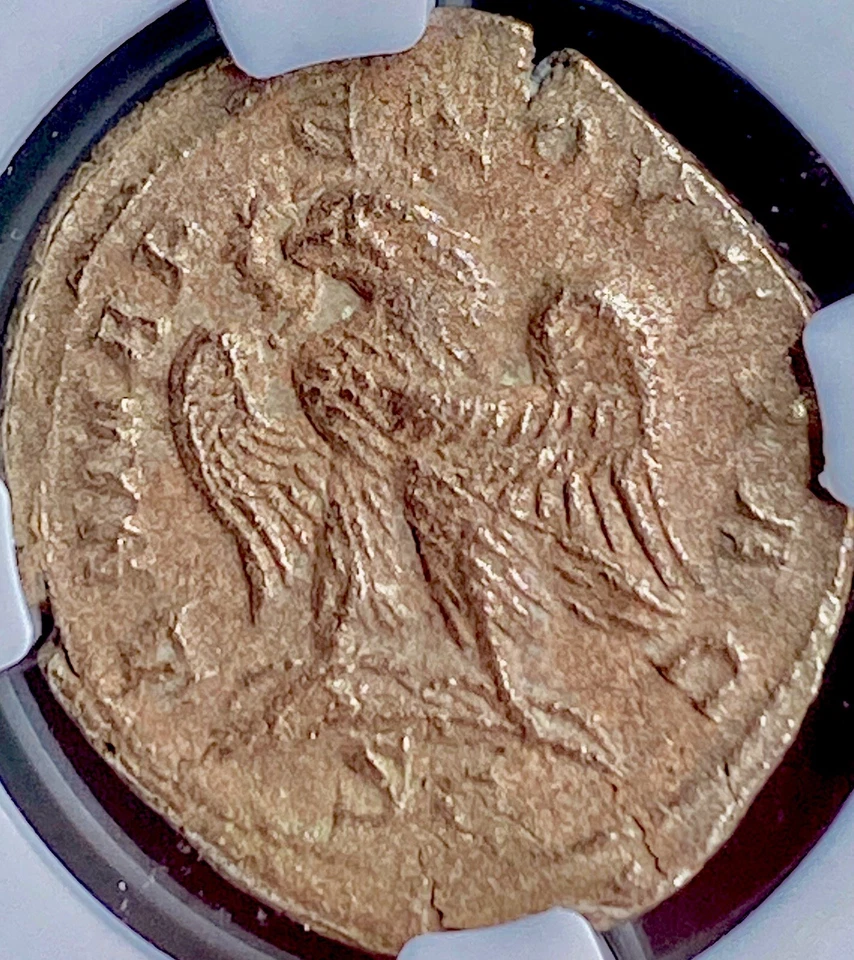 Ancient Roman Tetradrachm Coin Herennius Etruscus as Caesar 251AD NGC Certified - Image 3 of 4