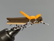 One Dozen (12) Morrish Hopper Tan Terrestrial- Strike Fly Company