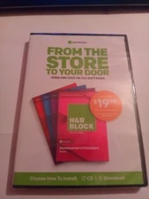 H&R Block Homeowners/Investors Deluxe Tax Software Disc