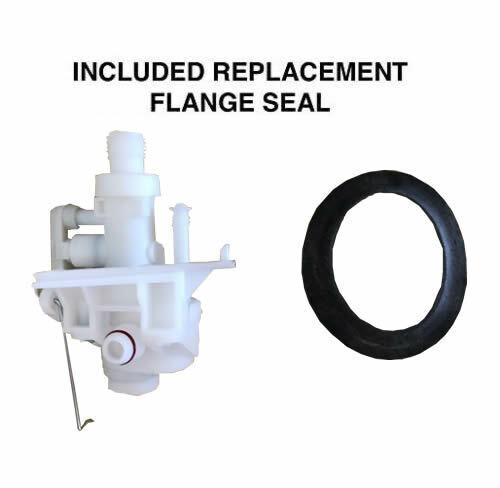 Funmit 385314349 RV Water Valve Kit Replacement For Dometic &amp; Sealand &amp; Vacuflush Pedal Flush Toilets, Premium Performance In Prevention Of Leakage &amp; 385311462 &amp; 385316140 RV Toilet Seal Kit Replacem