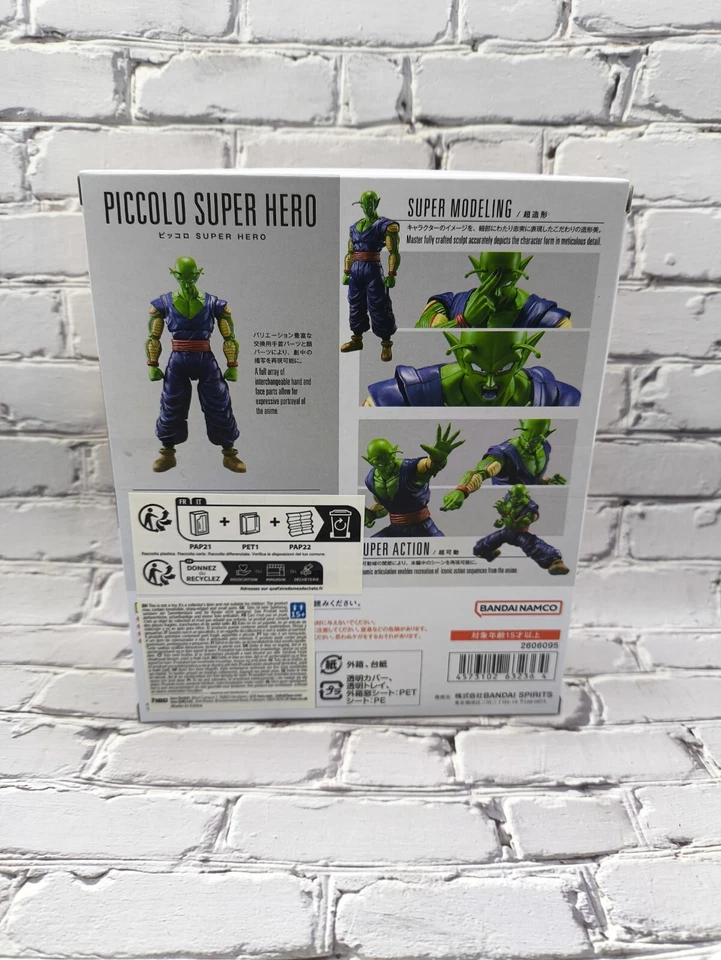 SH Figuarts Piccolo Dragon Ball Super Hero Bandai S.H Figuarts - Imagen 2 de 4