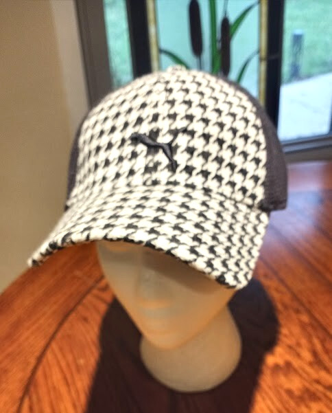 Puma houndstooth pattern black white stretch fit … - image 8