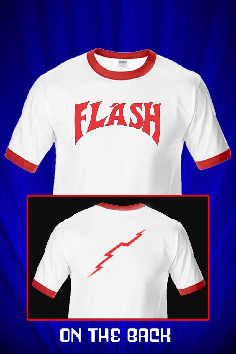 Flash Gordon Red Ringer Sci Fi T-SHIRT Freddie Mercury | eBay