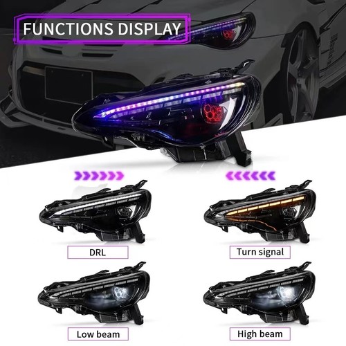 RGB Left Headlight For GT86 FT86 BRZ 2012-2021 LED Compliant Head Lamp Assembly - Bild 2 von 8