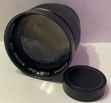 Spiratone 135mm f/1.8 MF Lens Plura-Coat by Mitake for Minolta SR Mount [UG]