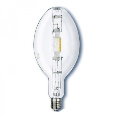 Radium 400W E40 GES Metalldampflampe mit Quarzbrenner, elliptisches Leuchtmittel klar