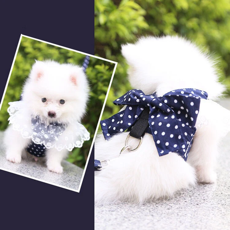Small Pet Puppy Cat Dog Lace Princess Summer Tutu Dress Skirt Clothes Apparel - Image 4 of 4