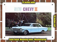 Metal Sign - 1962 Chevrolet Chevy Ii Metal Sign - 1962 Chevrolet Chevy Ii