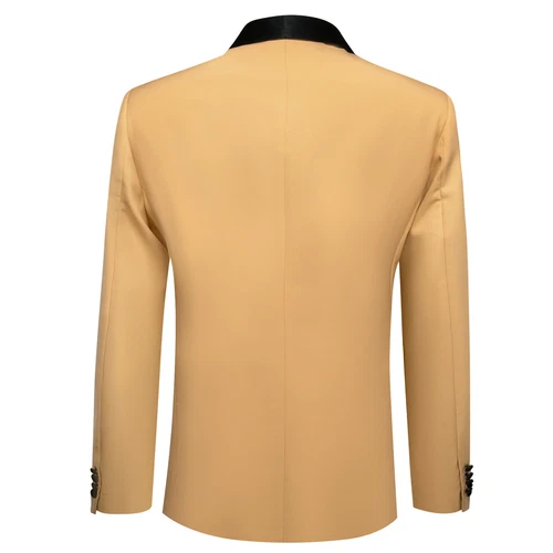 Para Hombres Floral Esmoquin Cena Chaqueta Calce Regular Chal Solapa Paisley Baile de graduación Fiesta Traje - Imagen 218 de 236
