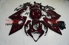 Red Black Forged Carbon Fiber Fairing Tank for Suzuki GSXR1000 2005 2006 Kit