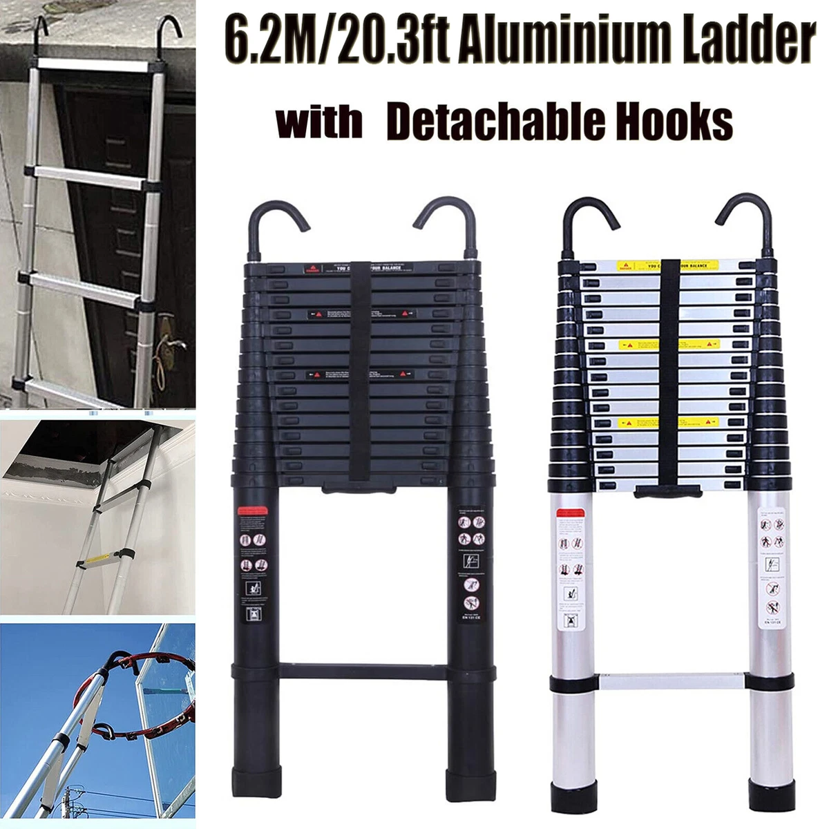 Silverline 2024 telescopic ladder