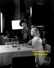 Foto de laboratorio de Marion Davies 8x10 RARA con retrato de maquillador entre bastidores "manatt"