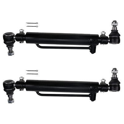 2X Power Steering Cylinder D128454 D84800 For Case 480C 580C 580D 586D 586D 586E