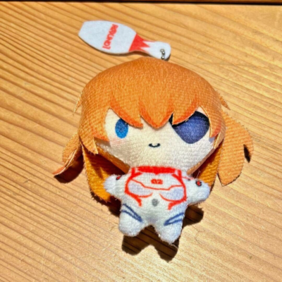 Evangelion Asuka Mari Rei Limited Original Mascot Keychain Plush