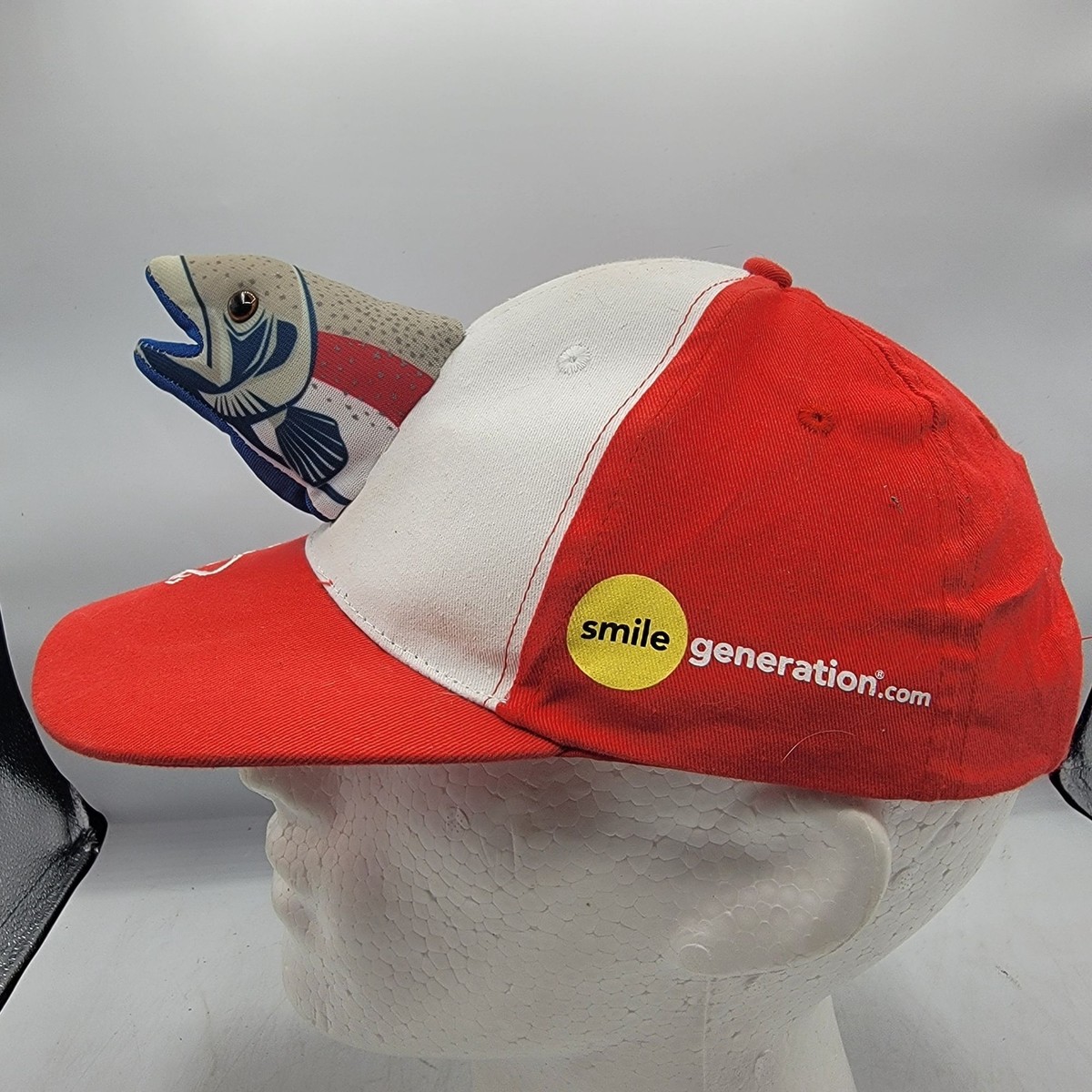 MLB Anaheim Angels Mike Trout #27 Stuffed Fish Hat Cap Funny 