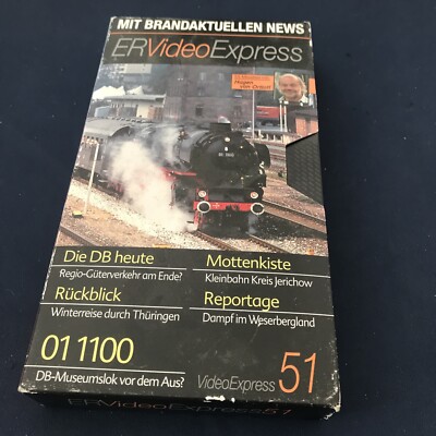 E.R. Video- Express Teil 51 - VHS Video Kassette Zustand Gut @864