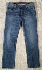 Levi's 559 Men's Jeans Black 42x30 Straight Leg Relaxed Fit Denim Pants